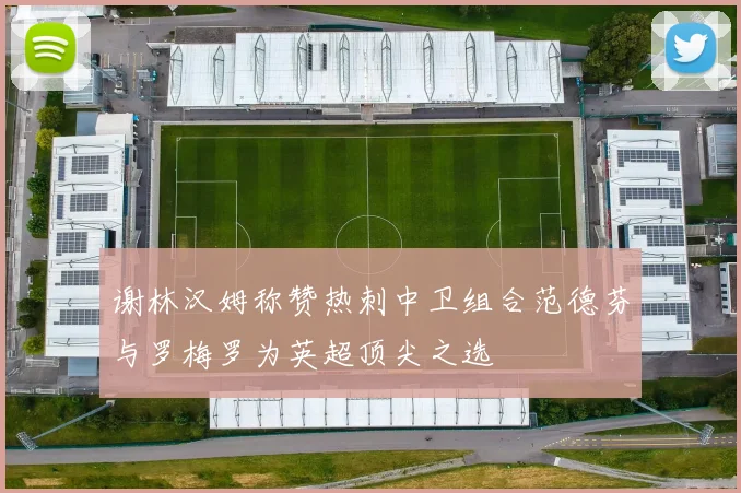 谢林汉姆称赞热刺中卫组合范德芬与罗梅罗为英超顶尖之选